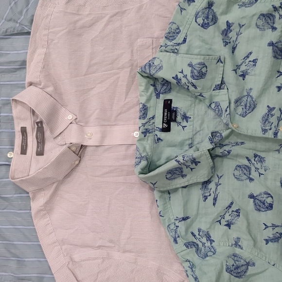 Cremieux VanHeusen short sleeve button down bundle XXL - Picture 6 of 7